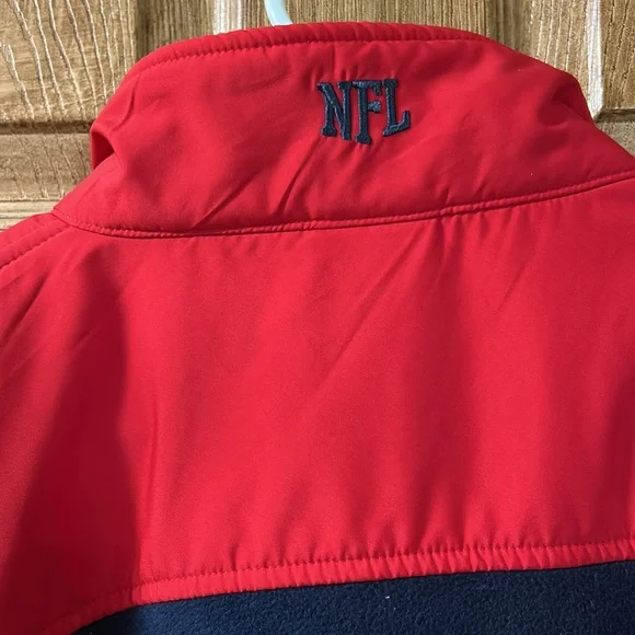 NFL Team Apparel Buffalo Bills sweater jacket - Picture 5 of 11